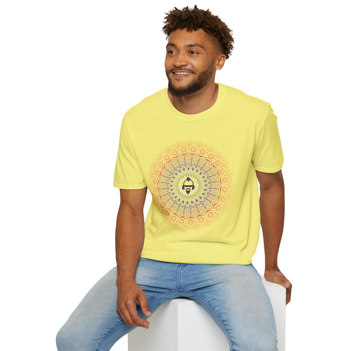 Soulfeggio Mandala T-Shirt — DJ Soulfeggio Logo Spiritual Tee