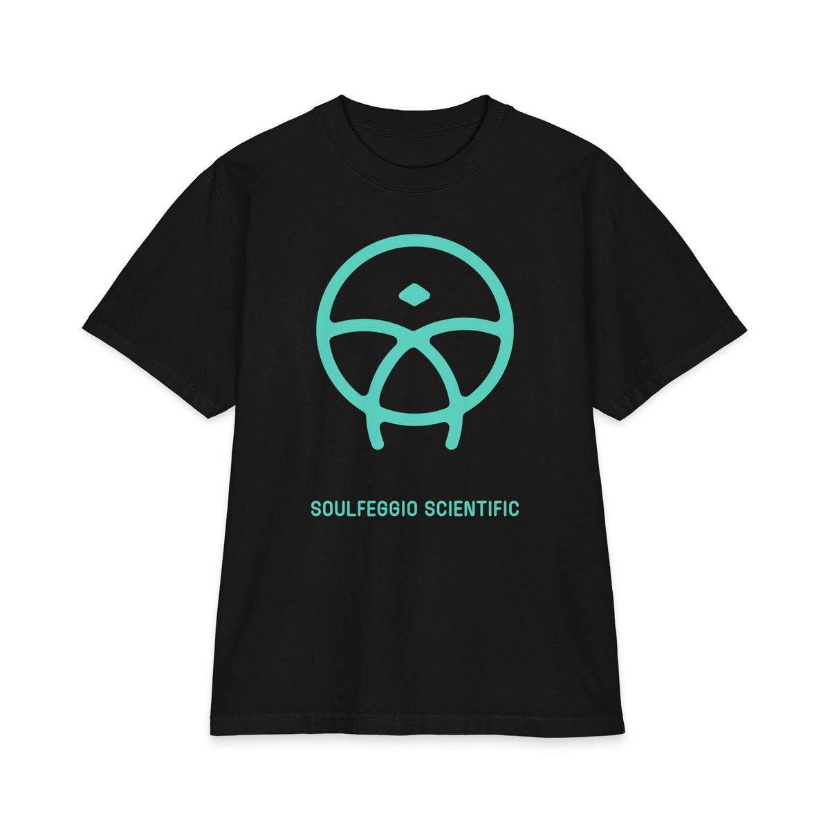 Soulfeggio Scientific Logo T-Shirt — Healing Frequency Graphic Tee