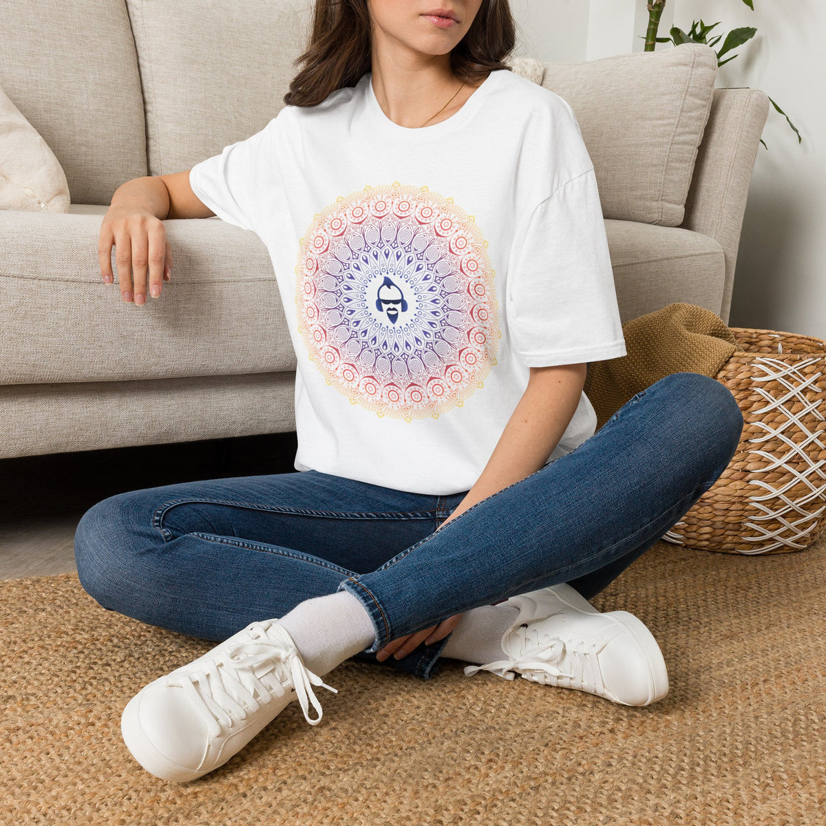 Soulfeggio Mandala T-Shirt — DJ Soulfeggio Logo Spiritual Tee
