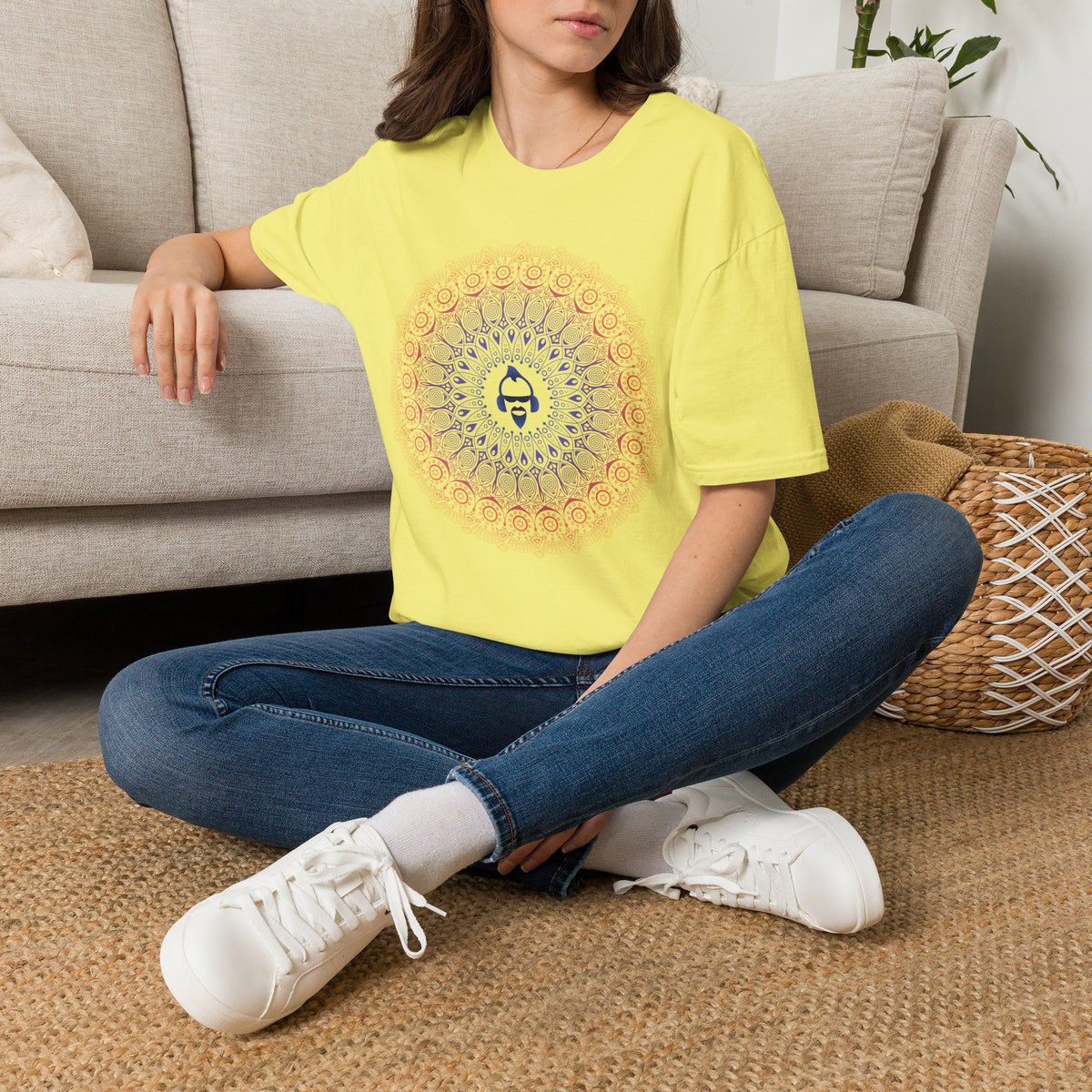Soulfeggio Mandala T-Shirt — DJ Soulfeggio Logo Spiritual Tee
