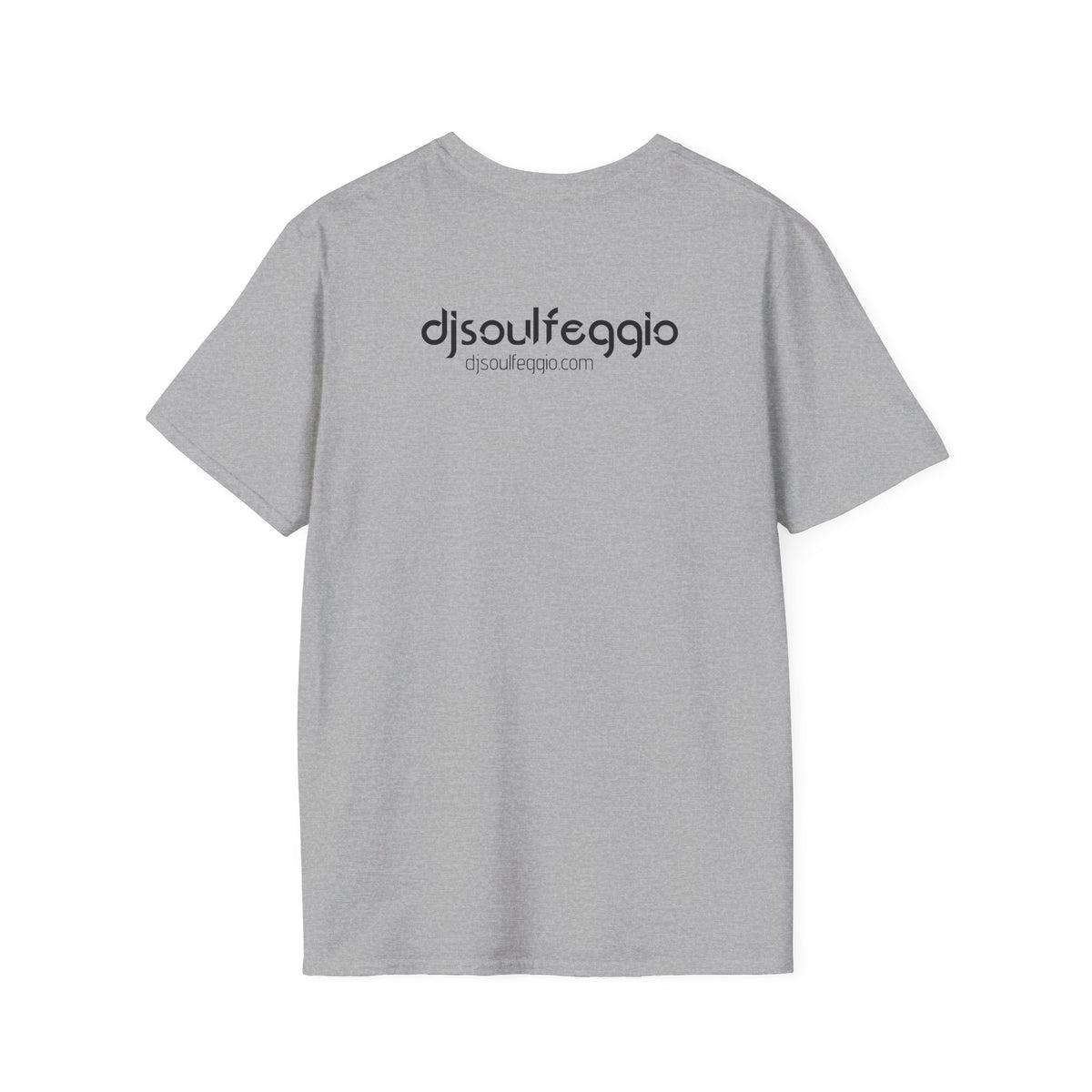 DJ Soulfeggio Logo T-Shirt — Minimalist DJ Graphic Tee
