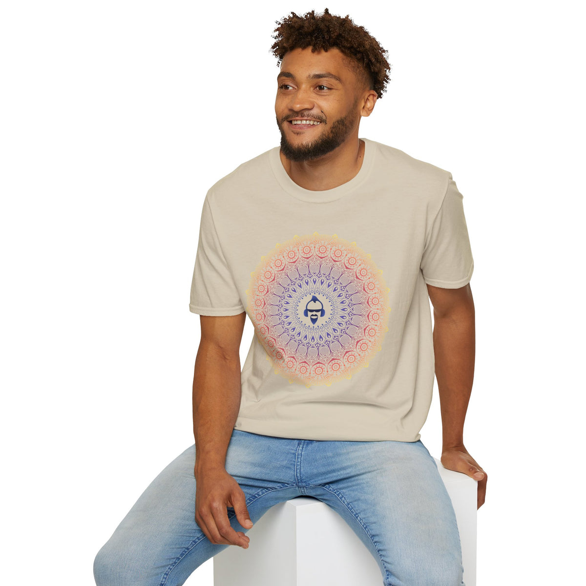 Soulfeggio Mandala T-Shirt — DJ Soulfeggio Logo Spiritual Tee