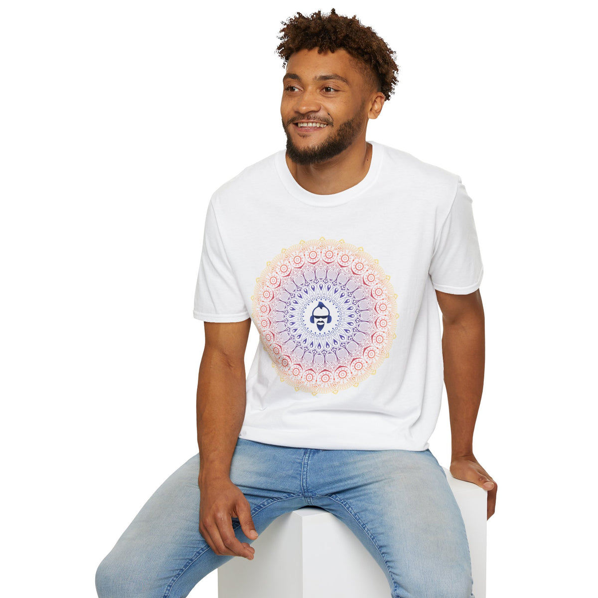 Soulfeggio Mandala T-Shirt — DJ Soulfeggio Logo Spiritual Tee